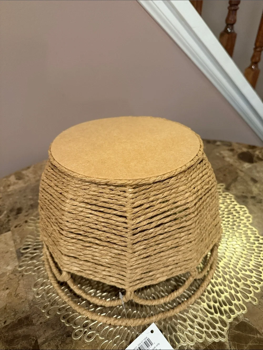 Woven Basket with Handle
